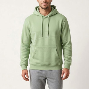 Sweat-shirts pour hommes 100% coton, molleton écologique, coupe confortable, look élégant, poche pratique, idéal pour la gym, les voyages et les activités de plein air - Product Image 3