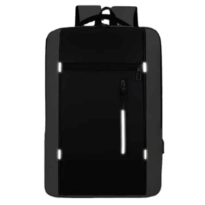 Sac à dos pour ordinateur portable 15,6 pouces personnalisable avec logo, imperméable, en tissu Oxford, pour affaires, décontracté, école, voyage, avec port USB, uni - Product Image 1