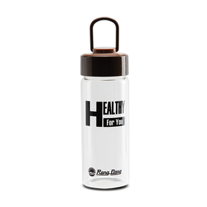 Rang Dong Durable Eco-Friendly Glass <b>Water</b> <b>Bottle</b> with Anti-Corrosion Coating 450ml with Lid for Sports & Outdoor Use - Product Image 4
