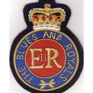 ROYAL SCOTS DRAGOON GUARDS BLAZER BADGE Tela suave Lingotes Alambre Insignias Logotipo personalizado Diseño Bordado Técnica Parches - Product Image 5