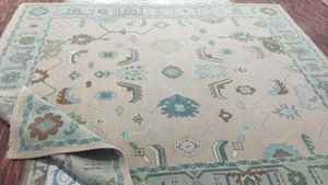 พรมพื้นที่สไตล์แอบสแตรกขนสัตว์สีชมพูแบบ1ชิ้นพรมทอมือสไตล์อินเดียปรับปรุงสำหรับห้องนั่งเล่น - Product Image 5