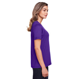 Camiseta de manga corta para mujer Camiseta con cuello redondo Azul real Junior Tallas grandes - Product Image 6