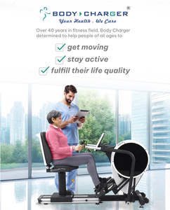 Máquina de Ejercicio Reclinada para Gimnasio, Bicicleta Elíptica con Asiento, con Aplicación Inteligente y Pantalla LCD para Uso Médico, Equipo de Fitness - Product Image 4