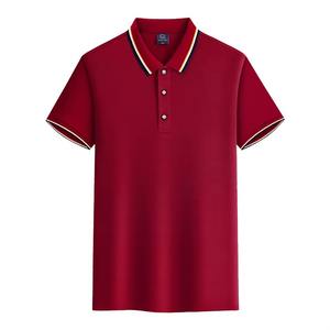 2025โปโลสำหรับผู้ชายเสื้อเชิ๊ตแบบแห้งเร็วสำหรับฤดูร้อนดีไซน์โลโก้ระดับพรีเมียม - Product Image 1
