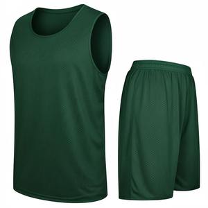 Maillots de basket-ball personnalisés en gros, impression par transfert thermique, respirants, séchage rapide, été, grande taille, uniformes de basket-ball pour adultes - Product Image 2