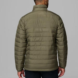 Veste matelassée zippée de haute qualité pour homme, vêtement décontracté, design surdimensionné personnalisé, usage quotidien, veste à capuche simple avec fermeture éclair, 2026 - Product Image 2
