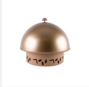 Olla caliente de acero inoxidable y cobre moderno, juego de utensilios de cocina, ollas calientes de mesa para uso alimentario - Product Image 1