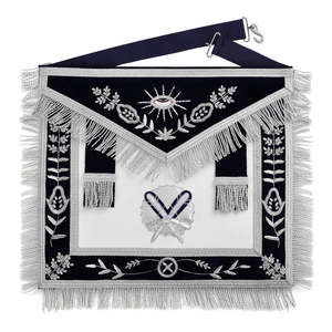 Custom Masonic Master Mason <b>Apron</b> Deluxe Master Masons <b>Apron</b> Hand Made High Quality Masonic Regalia <b>Apron</b> - Product Image 1