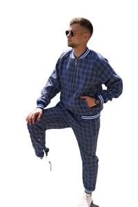 Nouveau survêtement à fermeture éclair personnalisé de qualité supérieure pour hommes combinaison de jogging 2 pièces avec survêtement de taille supérieure pour hommes - Product Image 3