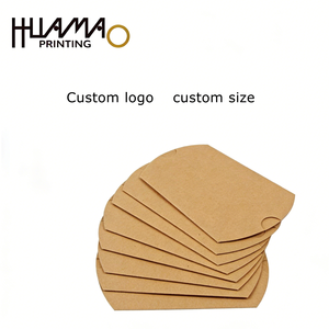 Caja de Regalo Ecológica de Papel Kraft en Forma de Almohada, Personalizada con Impresión, para Joyería, Dulces, Cosméticos y Empaquetado para Pequeñas Empresas - Product Image 6