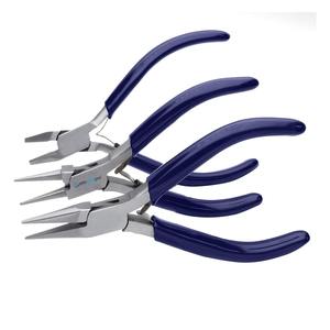 3-Piece <b>Pliers</b> <b>Set</b> Kit Includes Chain Nose Round Nose and Flush Cutter Professional Jewelry making tools - Product Image 1
