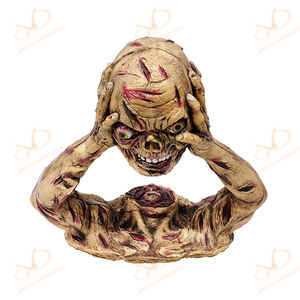 Fantasma animatrónico de látex estilo película profesional NED para decoración de casa embrujada Venta caliente efectos de terror cinematográfico Diwali - Product Image 6