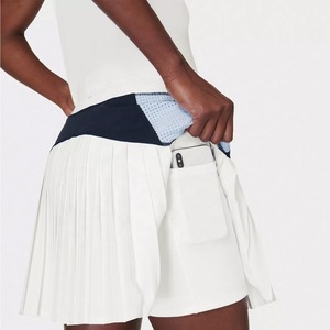 Vêtements de sport pour femmes, jupe pour l'entraînement, le fitness, le yoga, la course à pied, les sports de plein air, style sportif naturel, moderne, 100% coton - Product Image 6