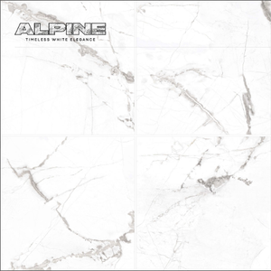 ALPINE Elegance Marbre 600x600mm Modèle numérique de surface brillante pour mur et sol-NIL BLUE Application de carreaux par Novac Ceramic - Product Image 6