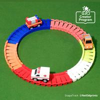 Snapa Track ZH070 en plastique durable certifié CE avec moteur à vis sans fin à double arbre pour les enfants de 8 à 13 ans