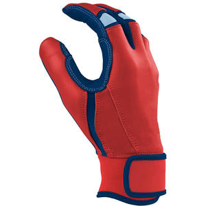 Guantes de béisbol y softbol personalizados profesionales para hombres y mujeres Guantes de bateo de béisbol de cuero genuino de estilo de tendencia - Product Image 5