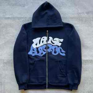 Venta al por mayor de ropa de calle Unisex personalizada 3D Puff estampado sudaderas con capucha de alta calidad para hombres transpirable Puff estampado sudaderas con capucha para hombres - Product Image 4