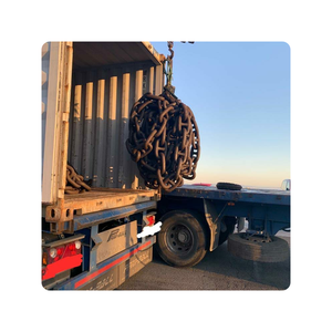 Cadenas de eslabones de 38mm de alta resistencia, cadena de ancla marina de acero de aleación para amarre de embarcaciones e industria en alta mar - Product Image 4