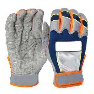 Guantes de béisbol de cuero suave con etiqueta personalizada Guantes de bateo de softbol Guante de bateo de béisbol deportivo para adultos y jóvenes - Product Image 5