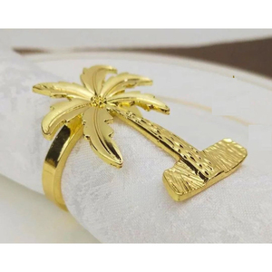 Servilletero de mesa de diseño fantástico, servilletero de palmera dorada, organizador de pañuelos, decoración de Ramadán Eid, servilletero a la venta - Product Image 1