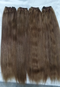 Extensions de Cheveux Humains Remy Temple Vendeur Pure Bundles Droite Vierge Noir Top 100% En Gros Non Transformés Naturel Brut Indien - Product Image 2