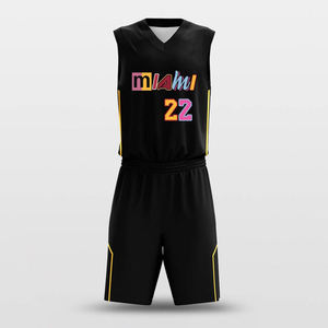 Tenues de basket-ball personnalisées, ensemble maillot et short, kit d'équipe sublimé, vente en gros OEM, vêtements de basket-ball respirants à séchage rapide - Product Image 2