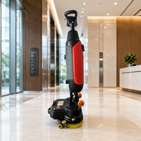 Autolaveuse Commerciale à Double Brosse 3-en-1 : Nettoyage Facile pour Ateliers, Centres Commerciaux et Bureaux