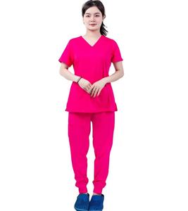 El médico friega las mujeres de los uniformes friega el top del uniforme de la enfermera para el servicio del OEM del hospital - Product Image 3