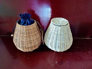 ราคาโรงงานที่ไม่ซ้ํากันสไตล์ Boho กระเป๋าหวายกลมกระเป๋าสตางค์สุภาพสตรีกระเป๋าสุภาพสตรีกระเป๋าถือผลิตในเวียดนาม - Product Image 5
