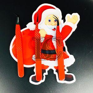 Carreau de cils de qualité supérieure belles extensions de cils de vison carré fleur coeur papillon carreaux rouges carreaux acryliques durables - Product Image 4