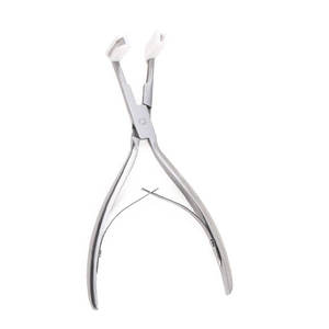 Pinza de Acero Inoxidable Plateada para Extensiones de Cabello, Uso Comercial, IMANS ENTERPRISES Modelo IE-HX-0160 - Product Image 1