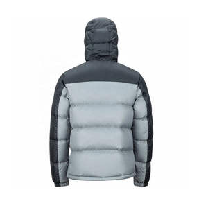 Blouson matelassé à capuche pour homme, coupe régulière, manches longues, en toile personnalisée, haute qualité, tendance, collection hiver 2025 - Product Image 6