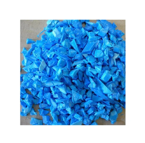 Flocons de HDPE bleus granules de ferraille en plastique HDPE tambours rebroyés bouteille de déchets industriels naturels prix bon marché - Product Image 4