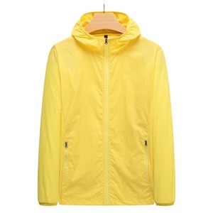 <b>Men</b> Windbreaker <b>Jacket</b> Lightweight Water Resistant Comfortable Fit With Elastic Cuffs for Hiking - Product Image 4