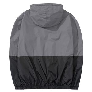 Veste coupe-vent imperméable à capuche pour l'extérieur, style course à pied, taille personnalisée, fabricants de vêtements en gros, veste coupe-vent - Product Image 6