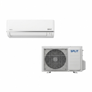 Climatiseur split 12000 BTU avec fonctionnement silencieux, refroidissement rapide, télécommande et design moderne et élégant pour la maison et le bureau - Product Image 5