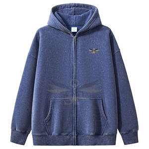 Vente en gros de service OEM Sweats à capuche délavés à l'acide pour hommes Dernier modèle Fabriqué au Pakistan Sweats à capuche délavés à l'acide - Product Image 1