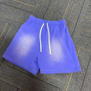 Vêtements Streetwear surdimensionnés vierges délavés à l'acide, vêtements d'été pour hommes, vintage, 350 g/m² - Product Image 3