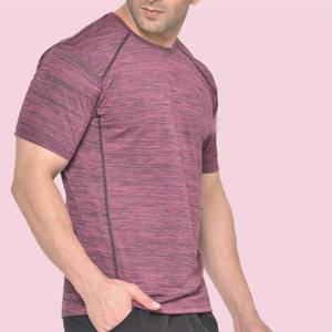 Camiseta atlética duradera para hombre, suave y transpirable, perfecta para ejercicio, deportes y uso diario - Product Image 3