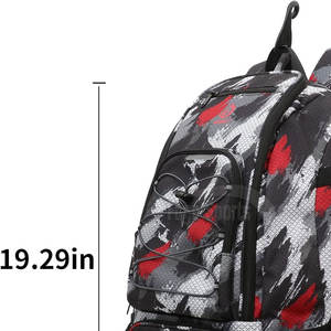 100% poliéster diseño personalizado sublimación bolsa de baloncesto equipo de entrenamiento desgaste sublimación bolsa de baloncesto - Product Image 2