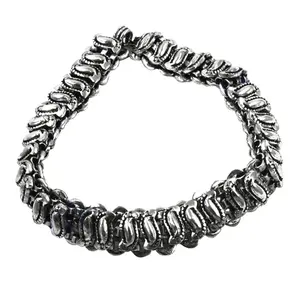 Tobillera de Plata de Ley 925 para Mujer con Baño de Oro de 18K, Circonita, Diamante y Perla, Joyería de Uso Diario para Ocasiones de Verano - Product Image 3