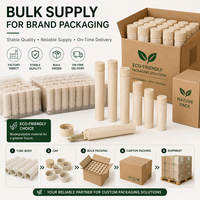 Tube en papier biodégradable CR en gros, 72 mm, 116 mm, avec bouchon à vis résistant aux enfants, tube à ouverture facile