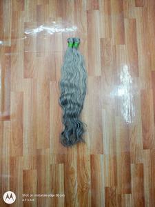 Cheveux humains vierges de qualité supérieure 100% blonds pour extensions Longue durée et faciles à coiffer Emballage en vrac - Product Image 2