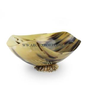 Cuenco para servir comida de mesa de diseño clásico, cuenco de cuerno de búfalo de calidad creativa, cuenco para mezclar artículos para el hogar y la cocina para la mejor venta - Product Image 4