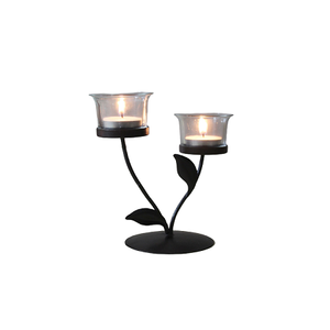 เชิงเทียนอลูมิเนียมสีเงินพร้อมเชิงเทียน3ขนาด - Product Image 5