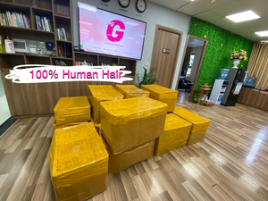 มัดผมคนเรมี่ดิบจากเวียดนามผมต่อผมต่อผมต่อผมแบบลอนธรรมชาติสไตล์ผมดัดลึกแบบหลวมส่งตรงจาก100% - Product Image 3