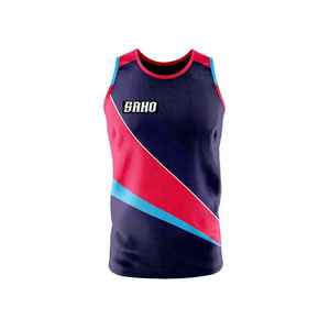 Fábrica pakistaní que produce chalecos GAA personalizados para equipos de club con diseño elástico y soporte para absorber la humedad - Product Image 6