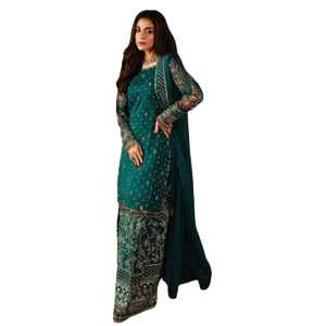 Robes Langa pakistanaises à la mode, dernières tendances, tailles personnalisées, robes décontractées pour les fêtes, vêtements pour femmes - Product Image 1