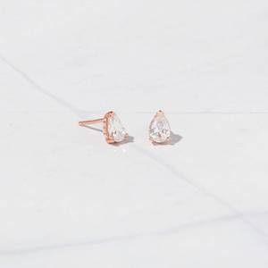 Luxury Gold Plated Minimalist <b>Studs</b> Dainty Cubic Zirconia Diamond Earrings Jewellery Gifts CZ <b>Studs</b> Bridal Earrings for Women - Product Image 2
