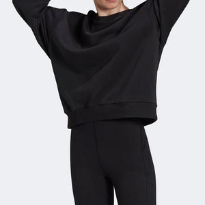 Sudadera de mujer de color sólido en blanco liso, diseño personalizado, su propio logotipo, sudaderas de mujer para ropa informal - Product Image 2